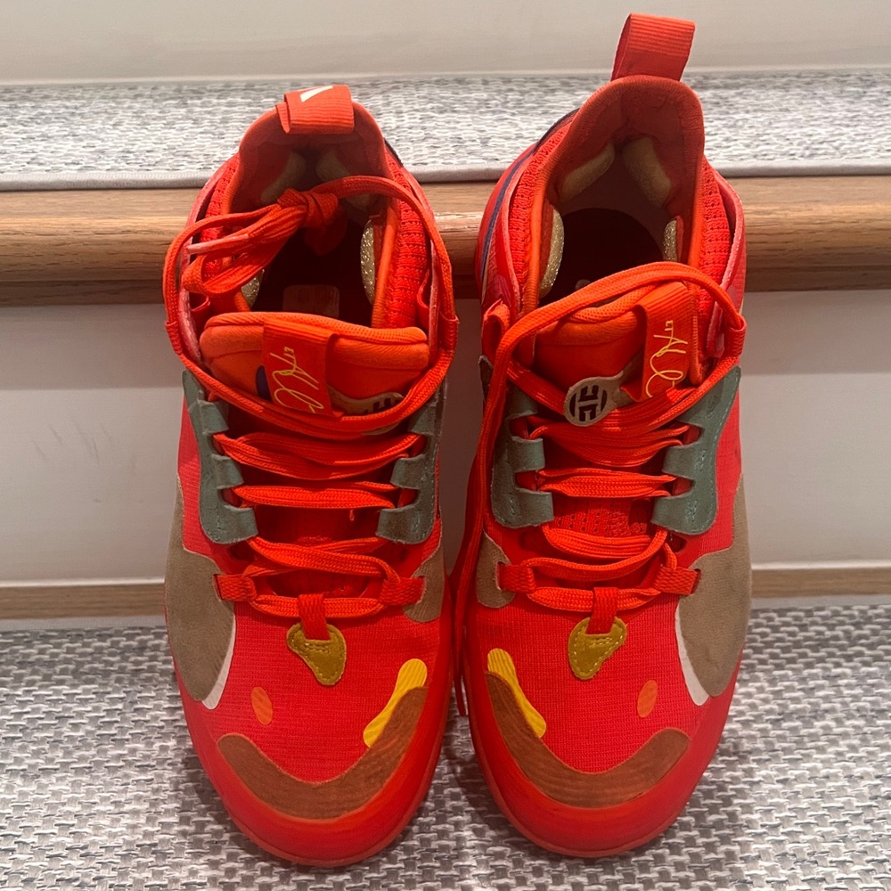 Adidas Harden Vibrant Red Kids Sneakers